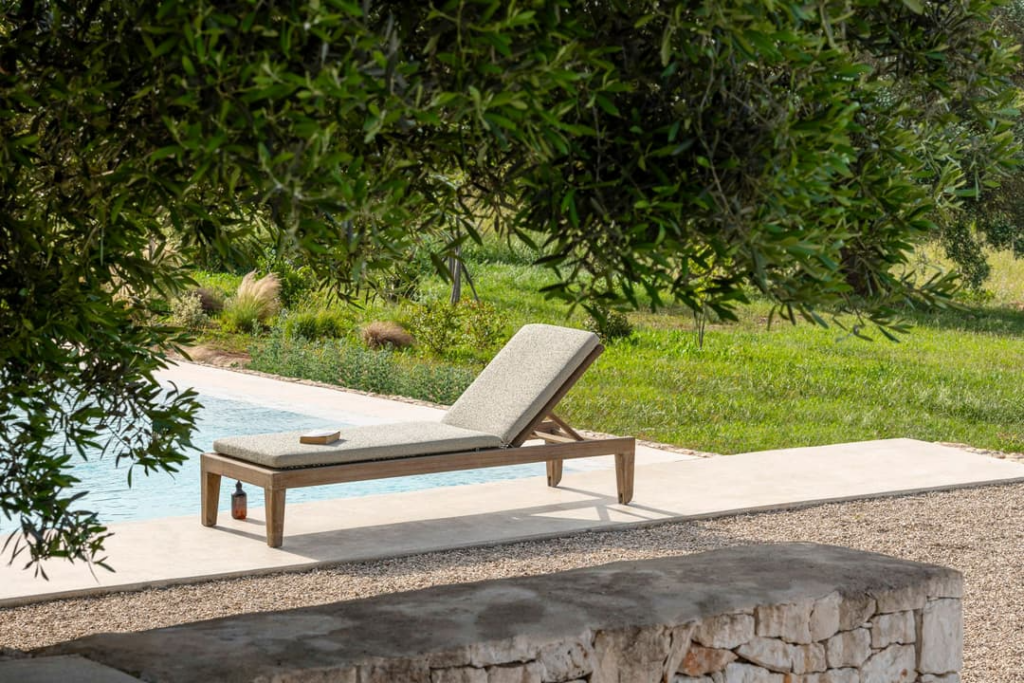 Gommaire Lisa sunlounger Ligbedden