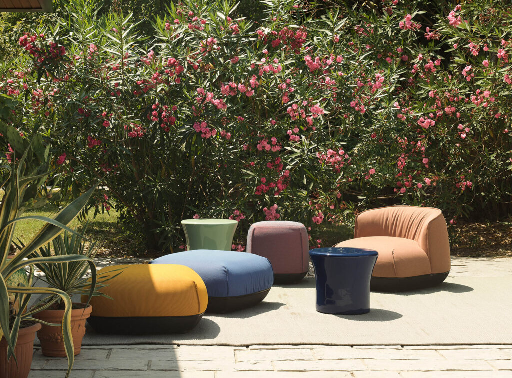 Kristalia Brioni lounge chair Outdoor Relaxen en loungestoelen